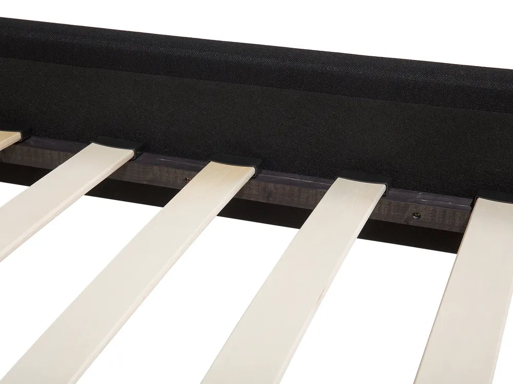 Bed Fabric 180 x 200 cm (EU Super King) Black Anspach