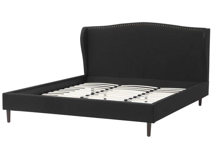 Bed Fabric 180 x 200 cm (EU Super King) Black Anspach