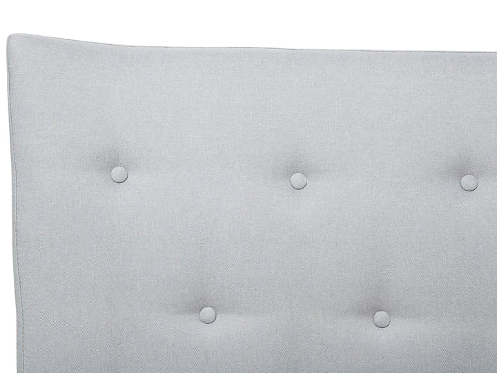 Bed Fabric 180 x 200 cm (EU Super King) Light Grey Corbon