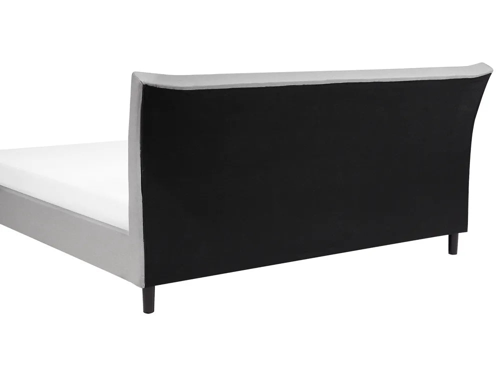 Bed Fabric 180 x 200 cm (EU Super King) Light Grey Corbon