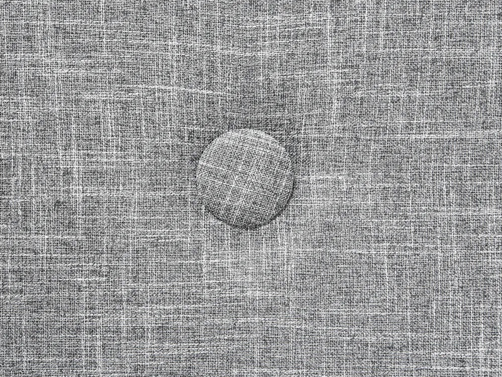 Bed Fabric 180 x 200 cm (EU Super King) Light Grey Ambrey