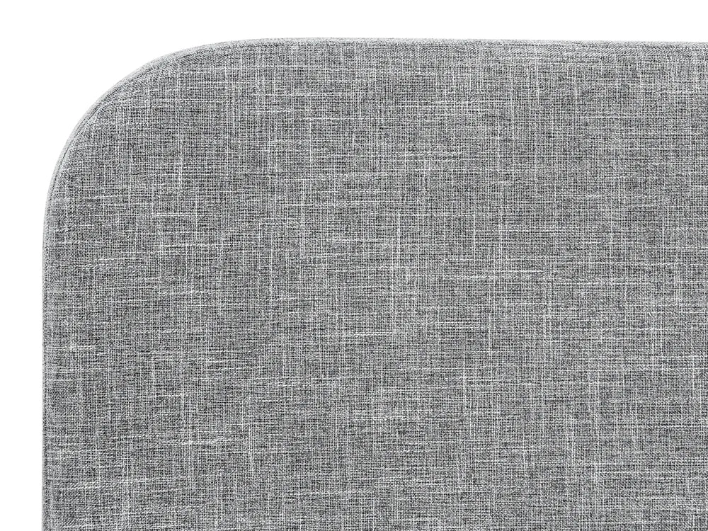Bed Fabric 180 x 200 cm (EU Super King) Light Grey Ambrey