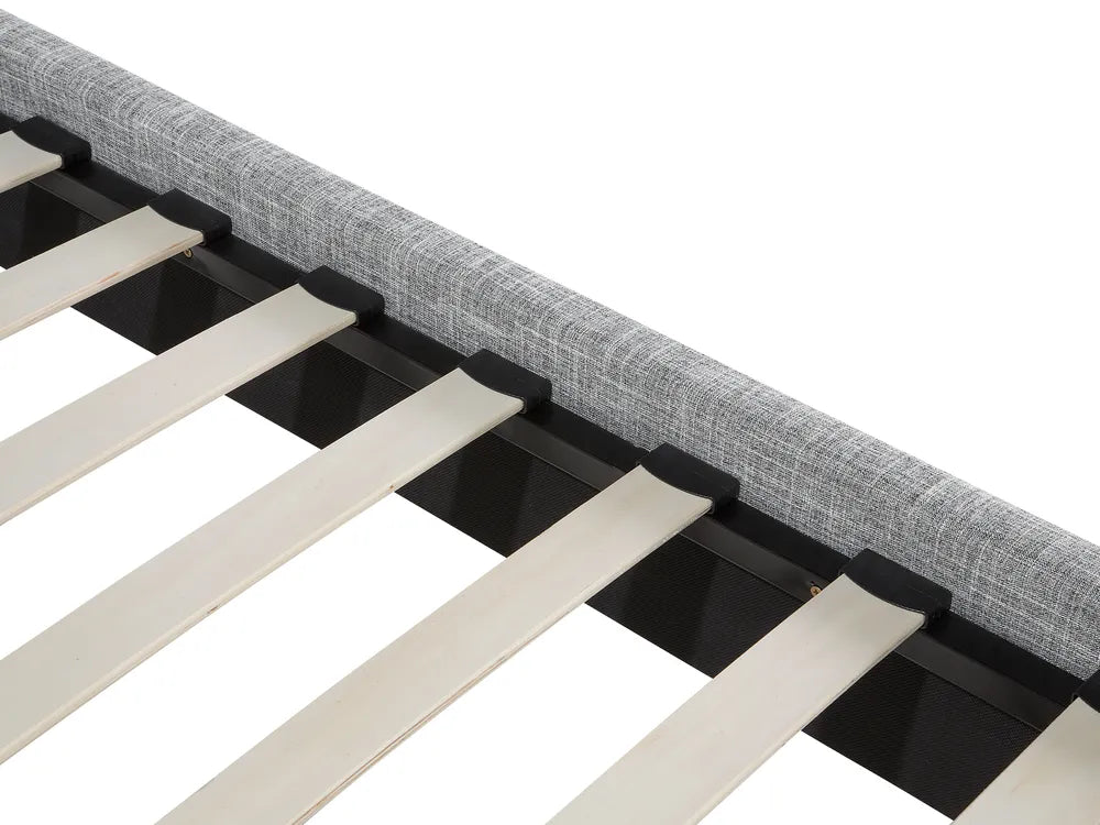 Bed Fabric 180 x 200 cm (EU Super King) Light Grey Ambrey