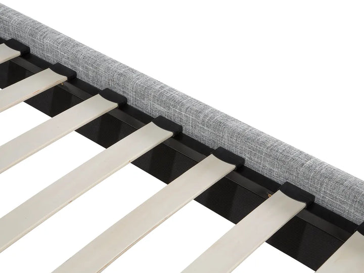 Bed Fabric 180 x 200 cm (EU Super King) Light Grey Ambrey
