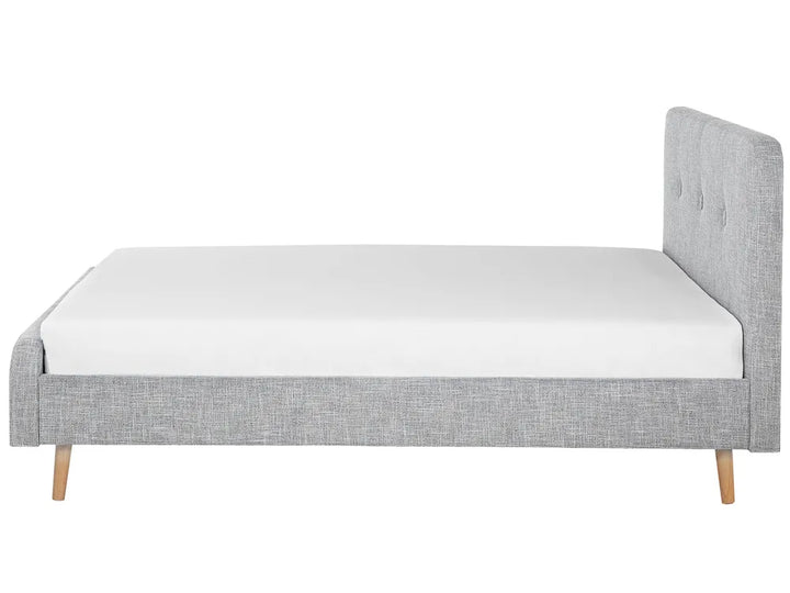 Bed Fabric 180 x 200 cm (EU Super King) Light Grey Ambrey