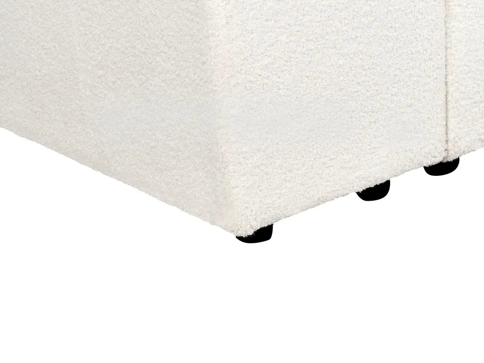 Modular Sofa 2 Seater Boucle White Alycea