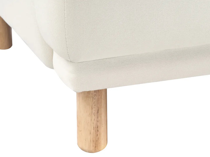Sofa 2 Seater Fabric Off-White Carlan