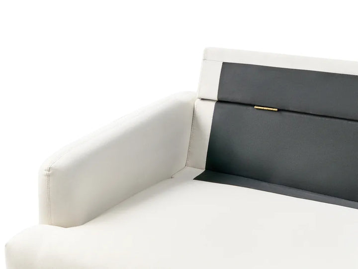 Sofa 2 Seater Fabric Off-White Carlan