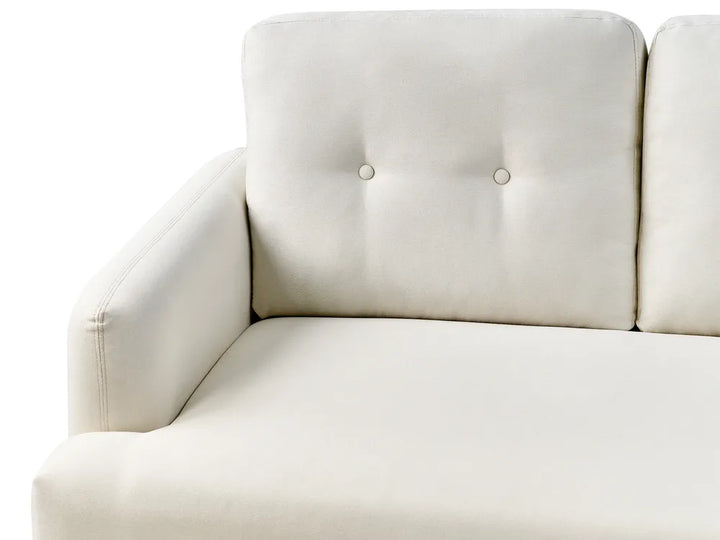Sofa 2 Seater Fabric Off-White Carlan