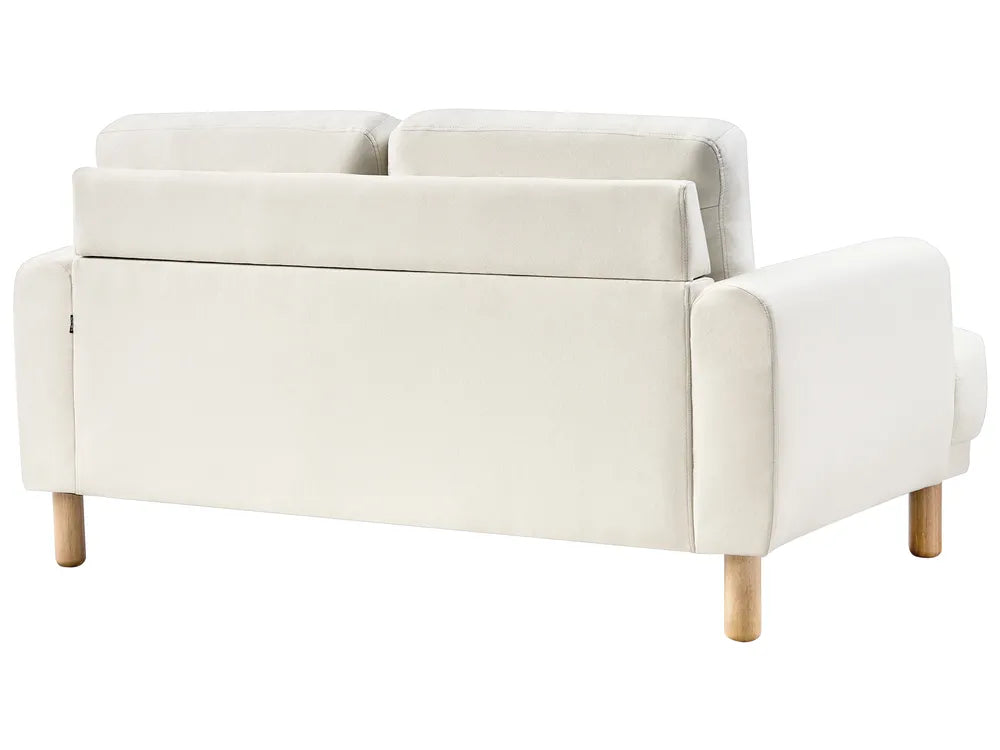Sofa 2 Seater Fabric Off-White Carlan