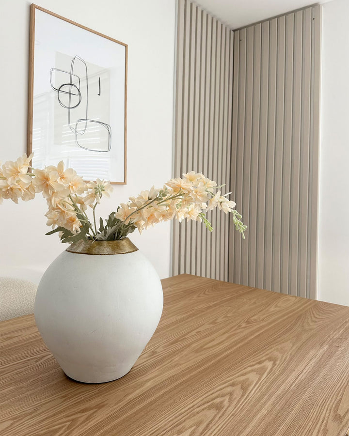 Lauri Decorative Vase Ceramic 33 cm White