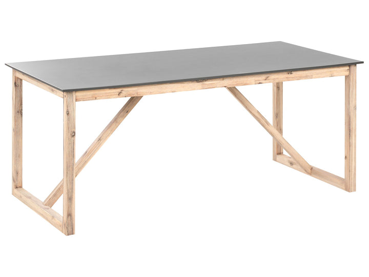 Notteri Garden Dining Table  180 cm 90 cm Concrete Grey