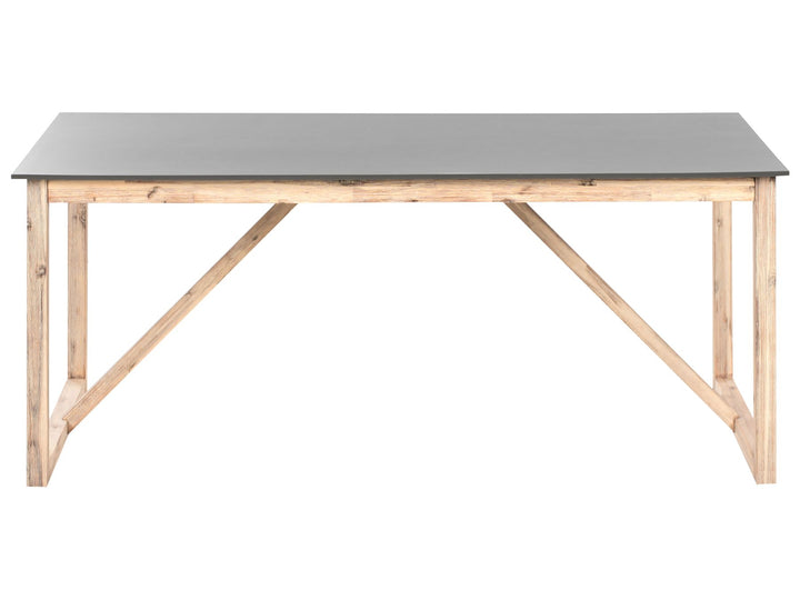 Notteri Garden Dining Table  180 cm 90 cm Concrete Grey