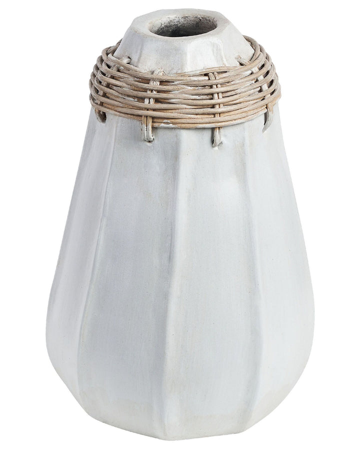 Kampar Decorative Vase Ceramic 30 cm White