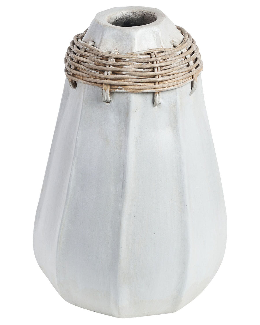 Kampar Decorative Vase Ceramic 30 cm White