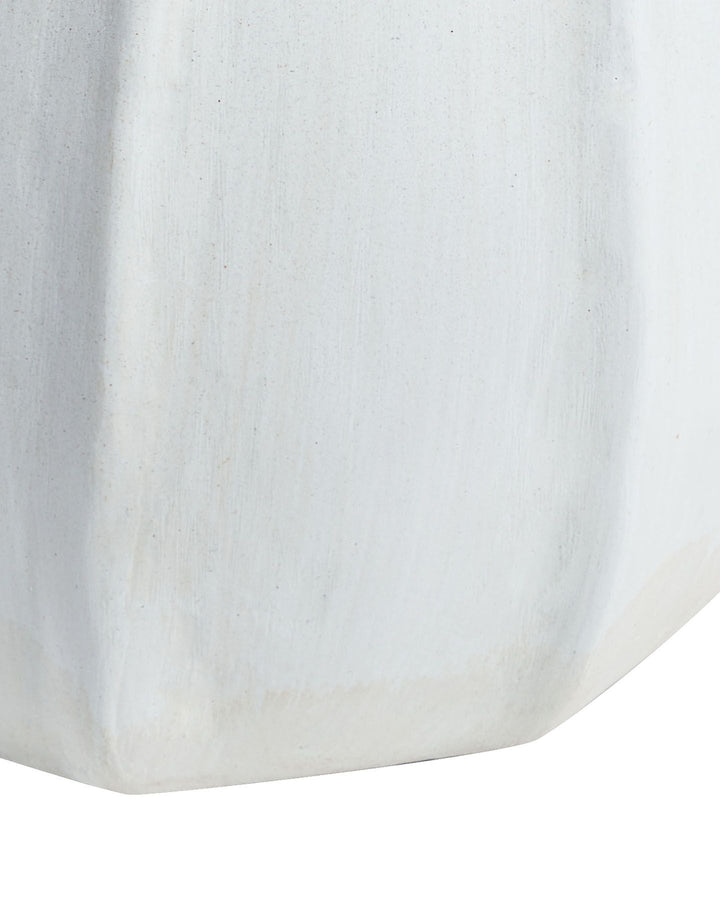 Kampar Decorative Vase Ceramic 30 cm White