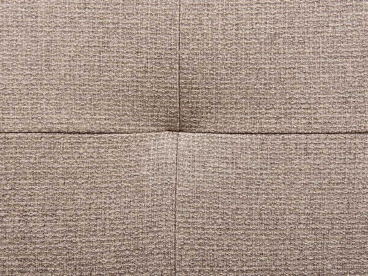 Corner Sofa 5 Seater Fabric Beige Left Hand Tremee