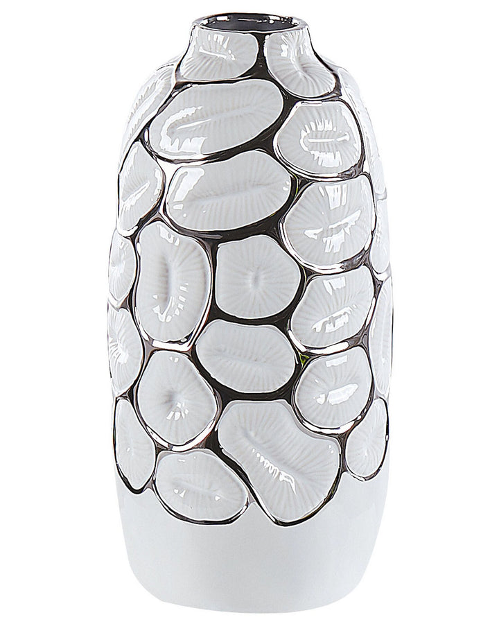 Cenabum Decorative Vase Stoneware 34 cm White