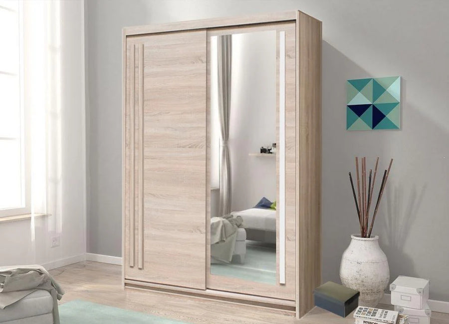 Effect 2 Sliding Door Wardrobe 175cm