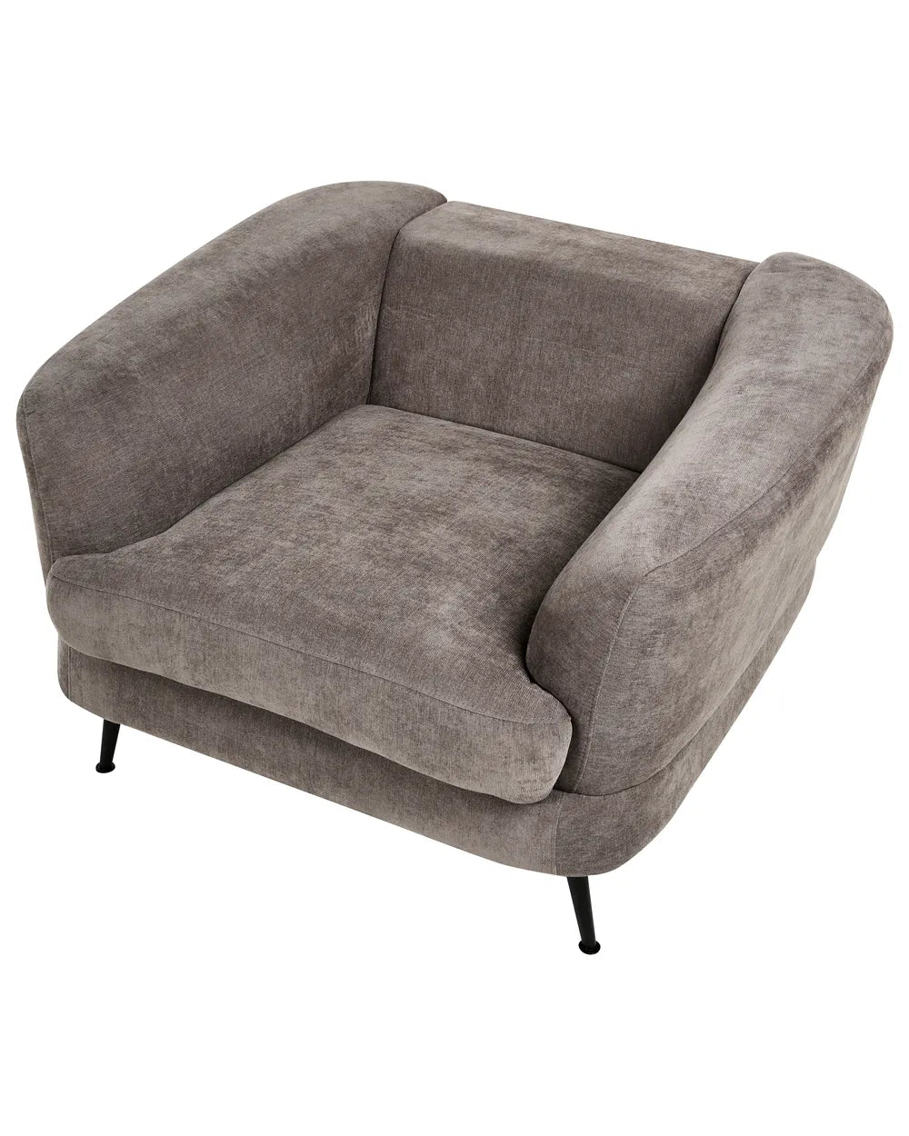 Armchair Chenille Taupe Cleo