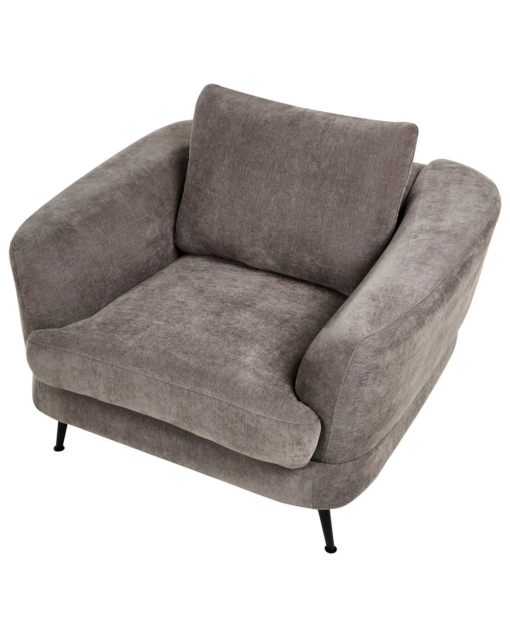 Armchair Chenille Taupe Cleo