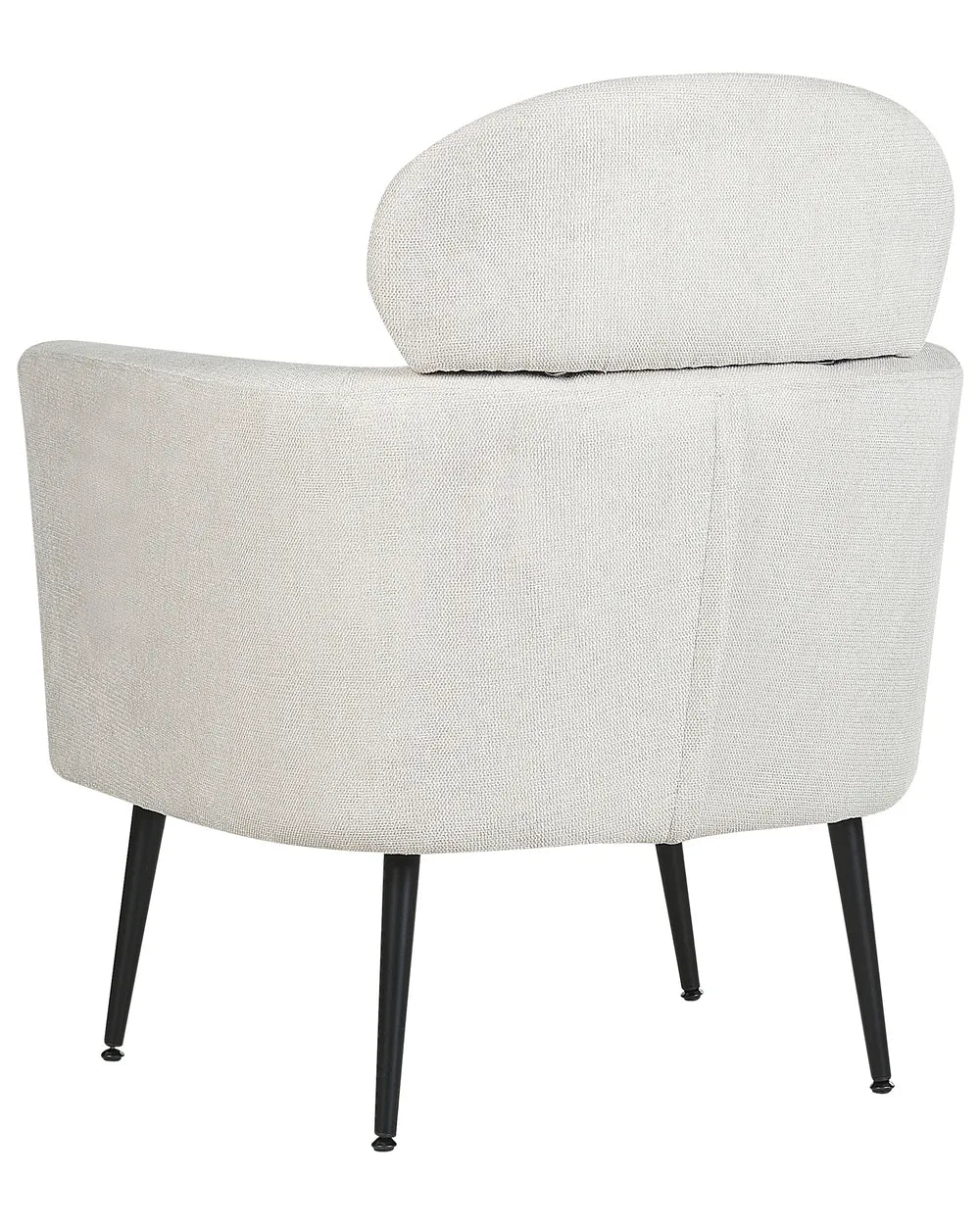 Armchair Fabric Off-White Grayton