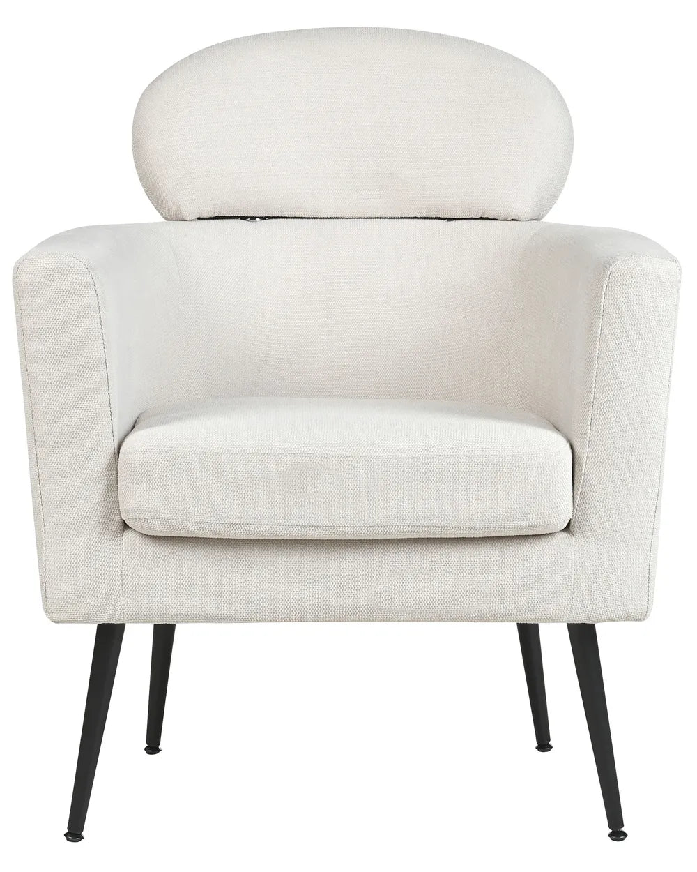 Armchair Fabric Off-White Grayton