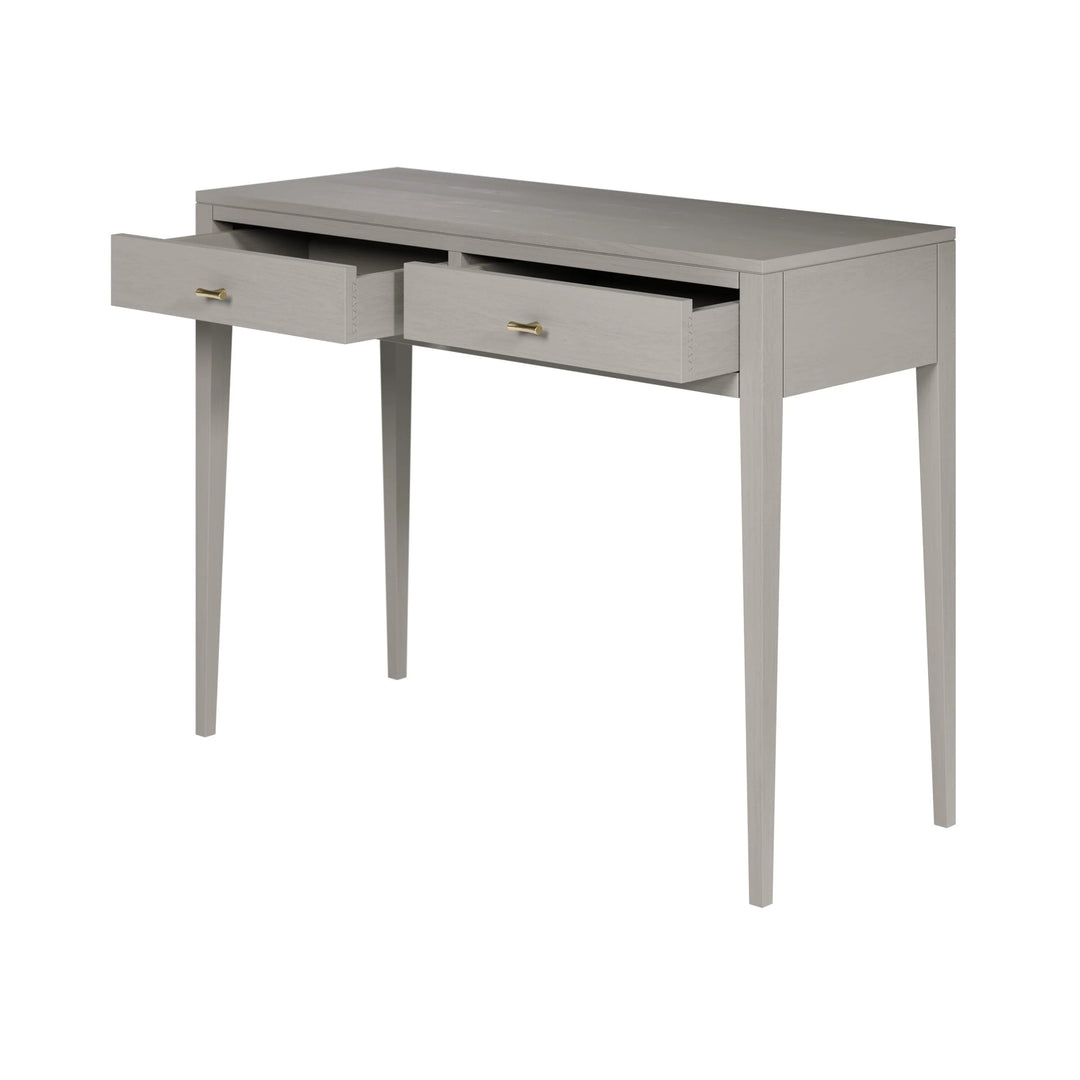 D.I. Designs Radford Grey Oak Wood Console Table