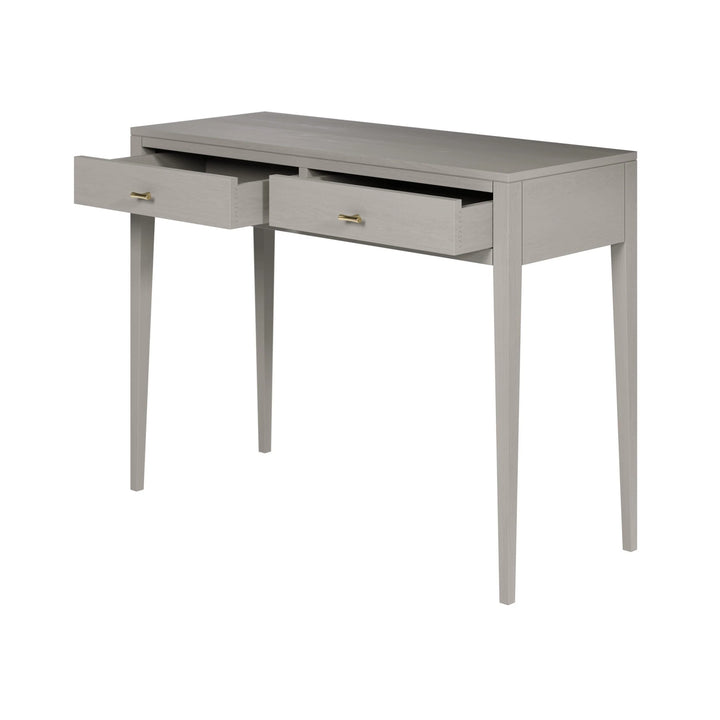 D.I. Designs Radford Grey Oak Wood Console Table