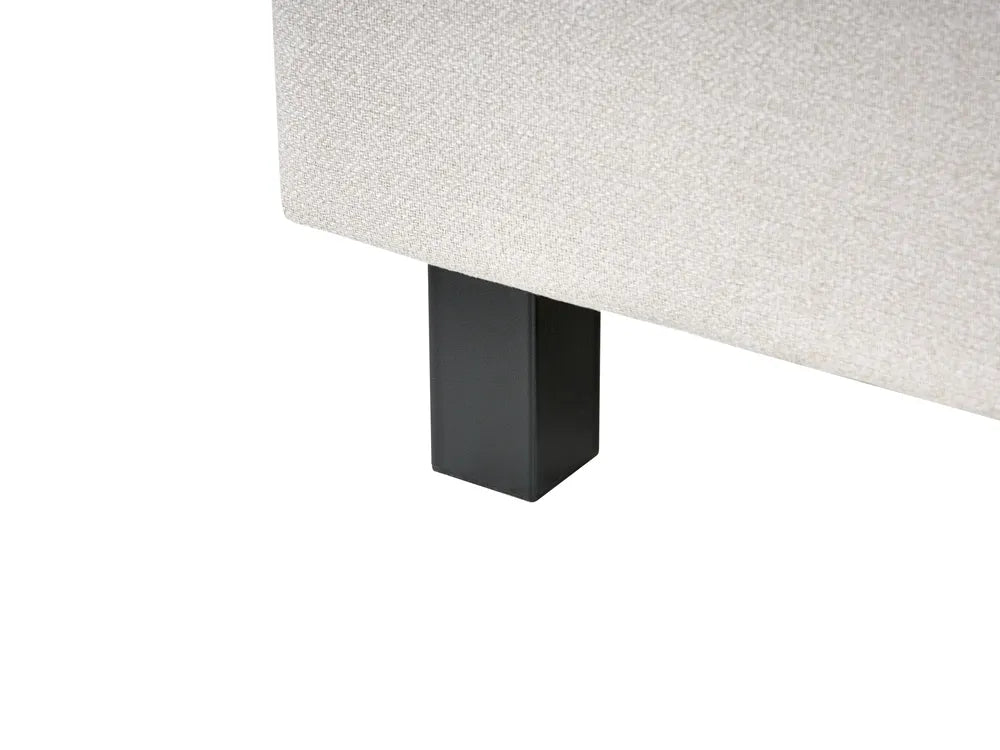 Bed Fabric 160 x 200 cm (EU King Size) Beige Morghen