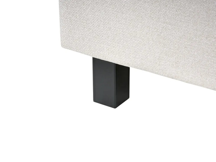 Bed Fabric 160 x 200 cm (EU King Size) Beige Morghen