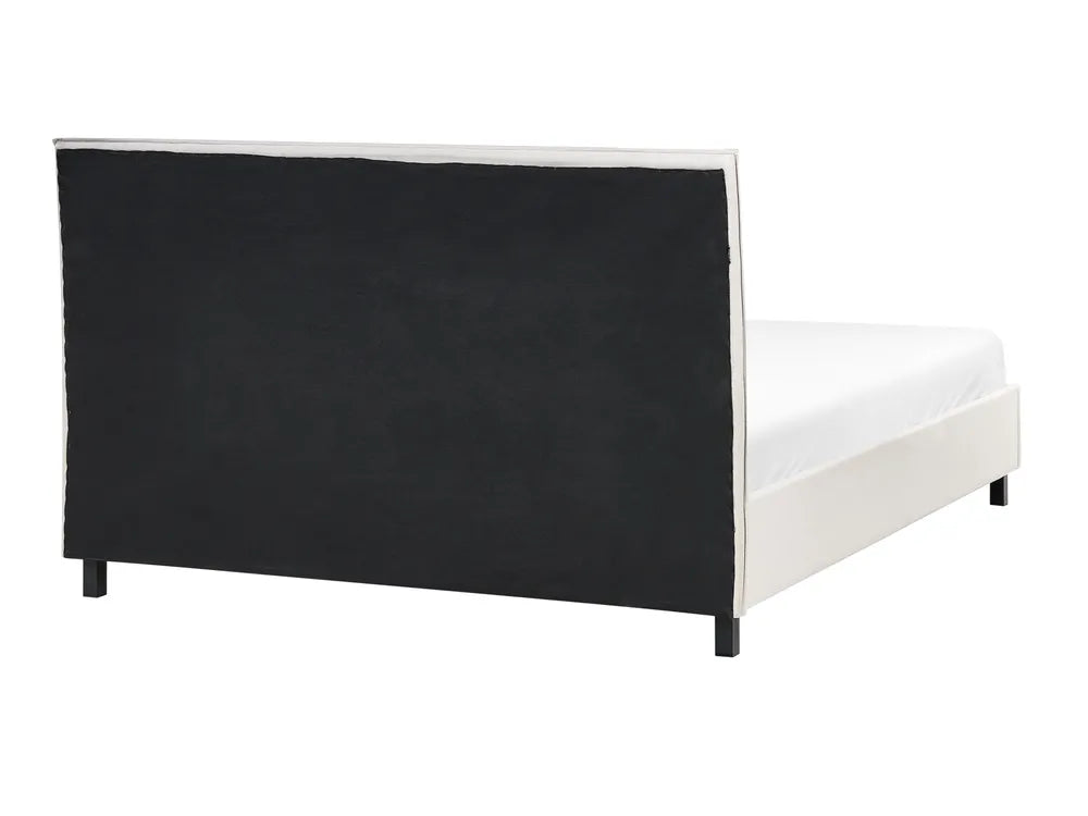 Bed Fabric 160 x 200 cm (EU King Size) Beige Morghen