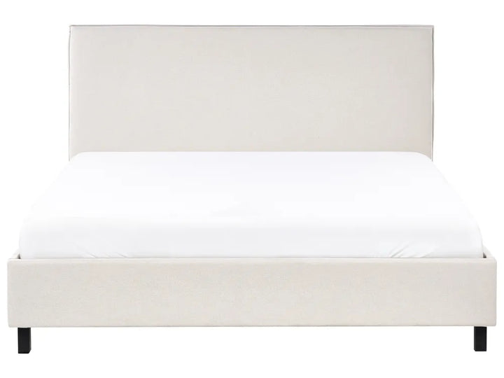 Bed Fabric 160 x 200 cm (EU King Size) Beige Morghen