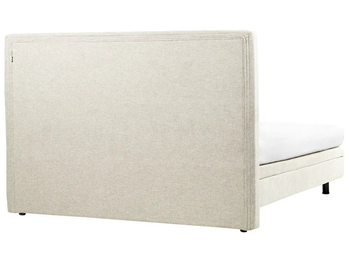 Adjustable Bed Fabric 180 x 200 cm (EU Super King) Beige Antioch