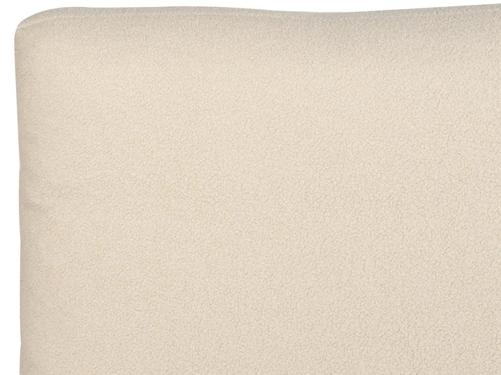 Bed Boucle 180 x 200 cm (EU Super King) Beige Avren
