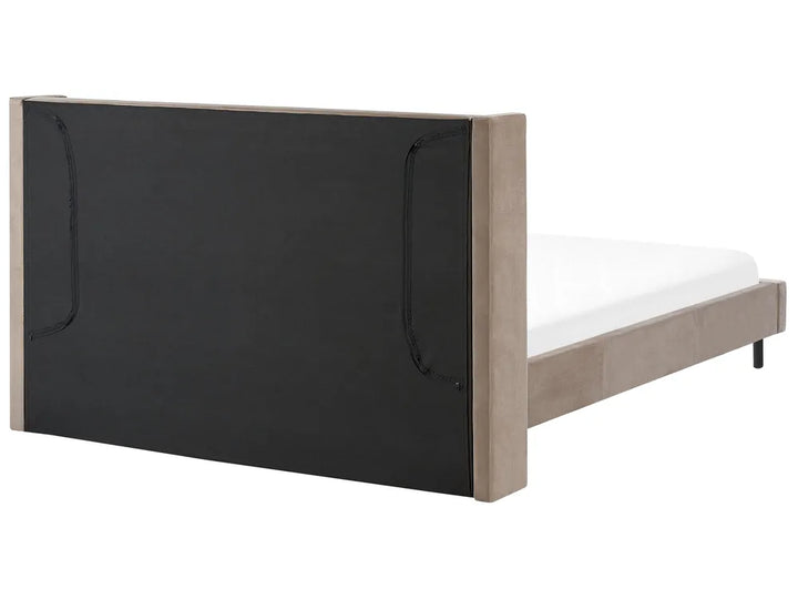 Bed Velvet 180 x 200 cm (EU Super King) Taupe Gaillarde