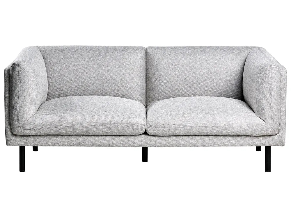 Gray sofa on a white background