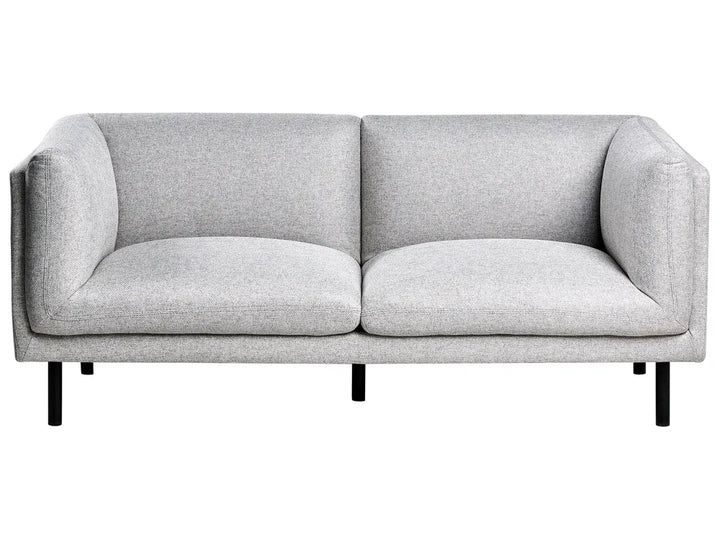 Gray sofa on a white background