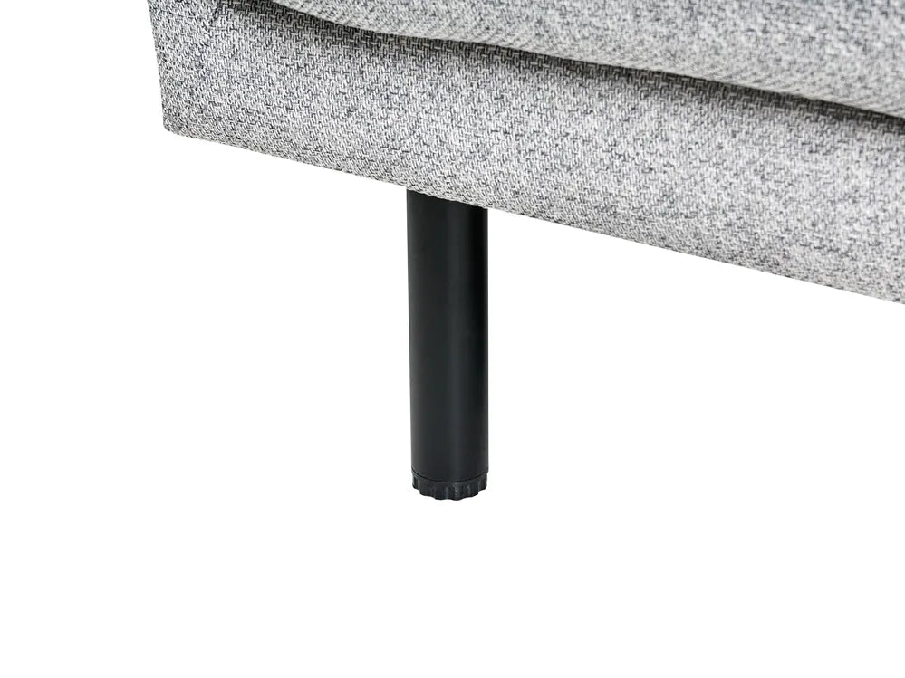 Sofa 2 Seater Fabric Light Grey Gilardo