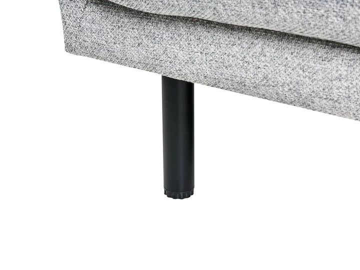 Sofa 2 Seater Fabric Light Grey Gilardo