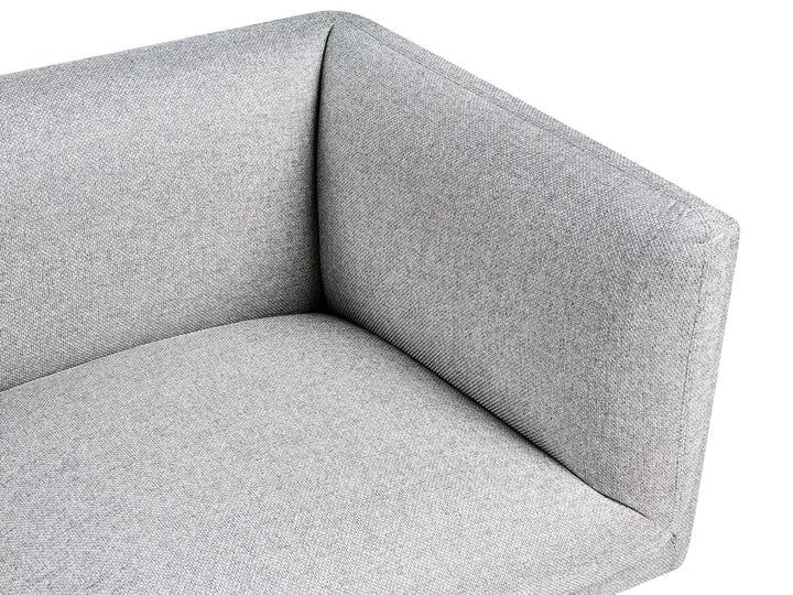 Sofa 2 Seater Fabric Light Grey Gilardo