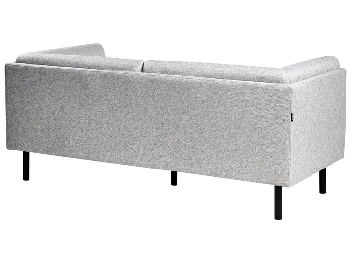 Sofa 2 Seater Fabric Light Grey Gilardo