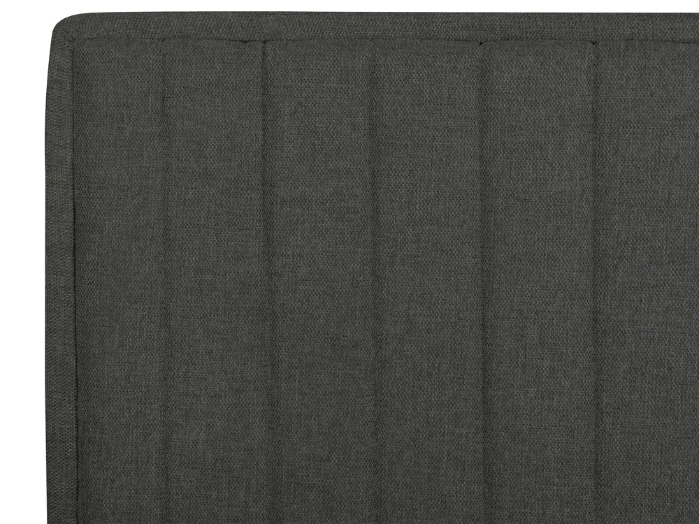 Adjustable Bed Fabric 180 x 200 cm (EU Super King) Dark Grey Antioch
