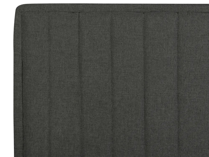 Adjustable Bed Fabric 180 x 200 cm (EU Super King) Dark Grey Antioch