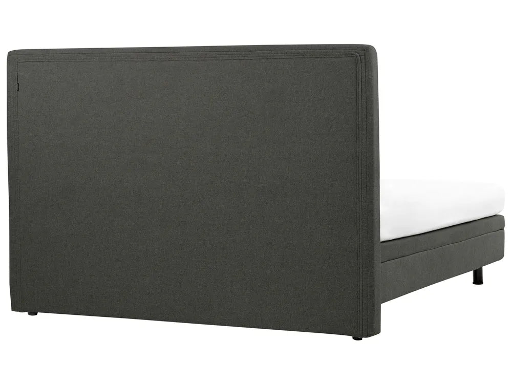 Adjustable Bed Fabric 180 x 200 cm (EU Super King) Dark Grey Antioch