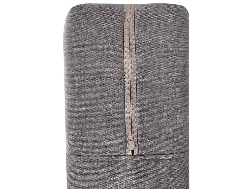 Divan Bed with Storage Fabric 180 x 200 cm (EU Super King) Taupe Vivian