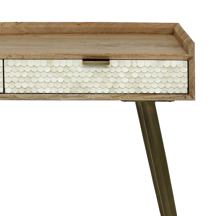 Libra Nerida Bone Inlay Desk