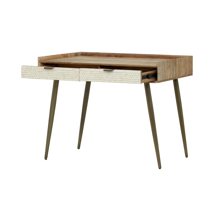 Libra Nerida Bone Inlay Desk
