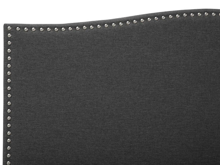 Bed Fabric 180 x 200 cm (EU Super King) Dark Grey Marilee
