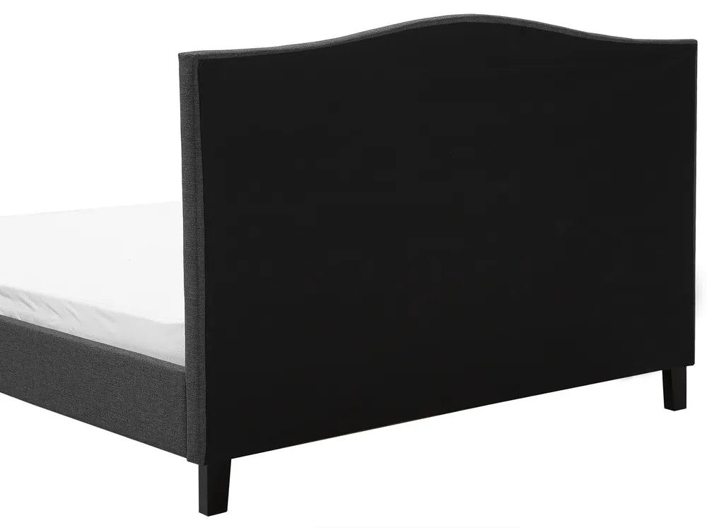 Bed Fabric 180 x 200 cm (EU Super King) Dark Grey Marilee